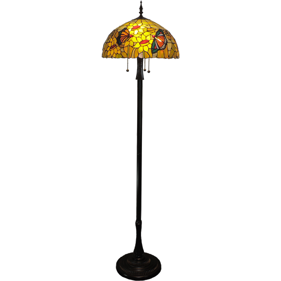 Butterfly Large Tiffany Floor Lamp