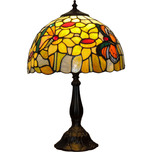 Butterfly Small Tiffany Table Lamp