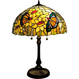 Butterfly Large Tiffany Table Lamp