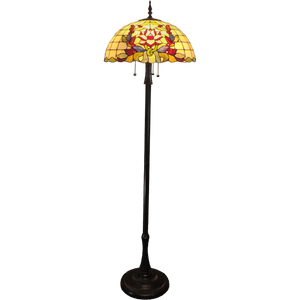 Lotus Large Tiffany Floor Lamp