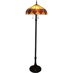 Merlot Large Tiffany Floor Lamp