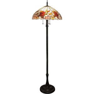 Summer Garden Large Tiffany Floor Lamp